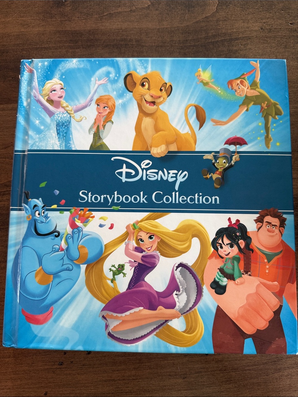 Disney Storybook Collection - Blue Multicolor Character Cover
